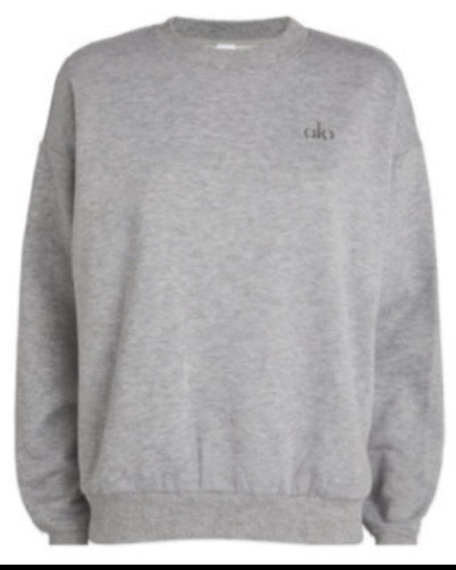 CREWNECK ALO GRIS
