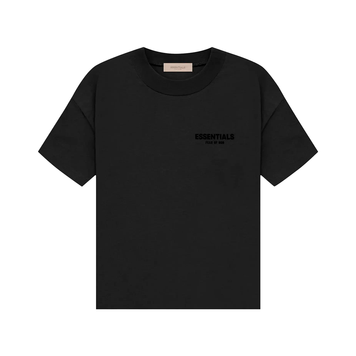 PLAYERA ESSENTIALS NEGRA