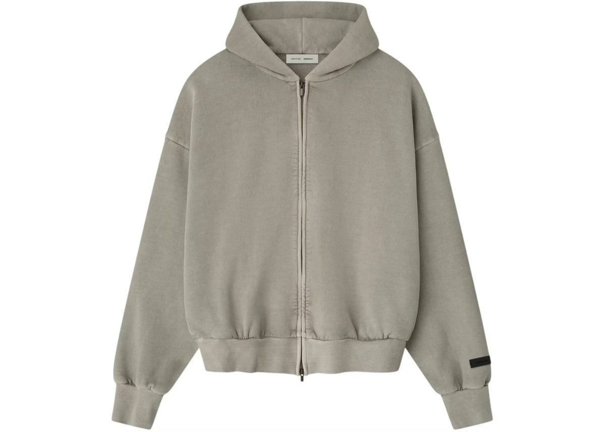 ESSNTIALS ZIP GRAY