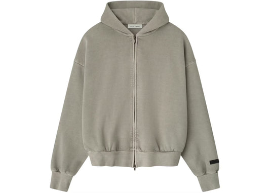 ESSNTIALS ZIP GRAY