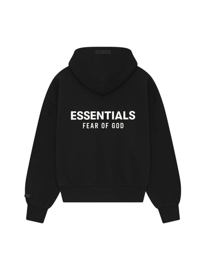 ESSNTIALS ZIP NEGRA