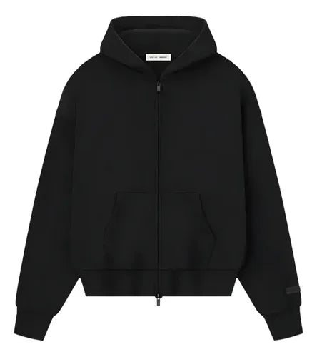 ESSNTIALS ZIP NEGRA